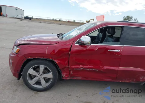 2014 Jeep Grand Cherokee Overland from USA, damaged, VIN 1C4RJFCG5EC432363